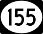 Route 155 marker