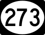 Delaware Route 273 marker