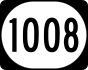 Kentucky Route 1008 marker