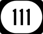Kentucky Route 111 marker