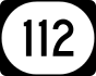 Kentucky Route 112 marker