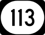 Kentucky Route 113 marker