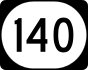 Kentucky Route 140 marker