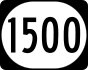 Kentucky Route 1500 marker