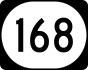 Kentucky Route 168 marker
