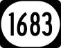 Kentucky Route 1683 marker