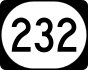 Kentucky Route 232 marker
