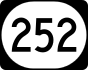 Kentucky Route 252 marker