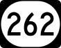 Kentucky Route 262 marker