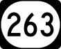 Kentucky Route 263 marker