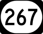 Kentucky Route 267 marker