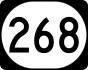 Kentucky Route 268 marker
