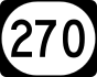 Kentucky Route 270 marker