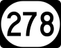 Kentucky Route 278 marker