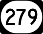 Kentucky Route 279 marker