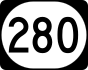Kentucky Route 280 marker