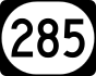 Kentucky Route 285 marker
