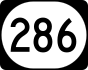 Kentucky Route 286 marker
