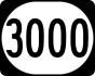 Kentucky Route 3000 marker