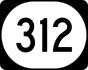 Kentucky Route 312 marker