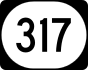 Kentucky Route 317 marker