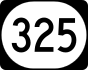 Kentucky Route 325 marker