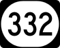 Kentucky Route 332 marker