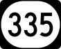 Kentucky Route 335 marker
