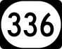 Kentucky Route 336 marker