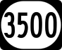 Kentucky Route 3500 marker