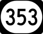 Kentucky Route 353 marker