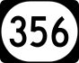 Kentucky Route 356 marker