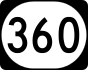 Kentucky Route 360 marker