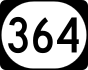 Kentucky Route 364 marker