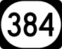 Kentucky Route 384 marker