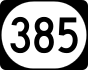 Kentucky Route 385 marker