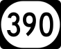 Kentucky Route 390 marker