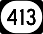 Kentucky Route 413 marker