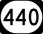 Kentucky Route 440 marker