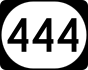 Kentucky Route 444 marker