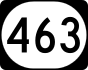 Kentucky Route 463 marker
