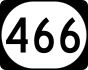 Kentucky Route 466 marker