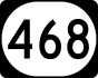 Kentucky Route 468 marker