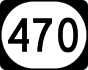 Kentucky Route 470 marker