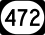 Kentucky Route 472 marker