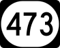 Kentucky Route 473 marker