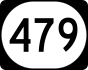 Kentucky Route 479 marker