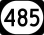 Kentucky Route 485 marker