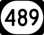 Kentucky Route 489 marker