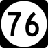Kentucky Route 76 marker